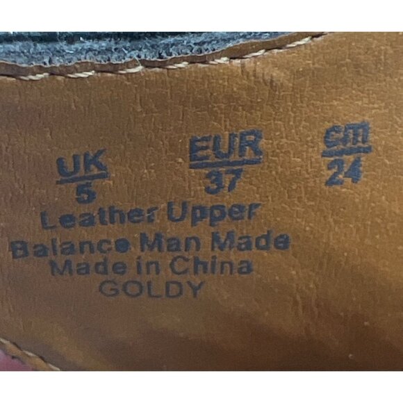 Franco Sarto Women's Goldy Embossed T-strap Sandals Black Size 7 - Picture 7 of 7